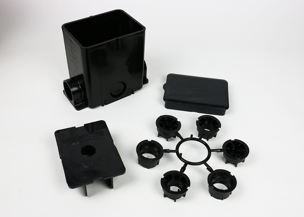 ModulinkTM 880MP Series Rectangular Plastic Floor Box