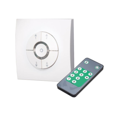 4 Scene Push Button with Remote