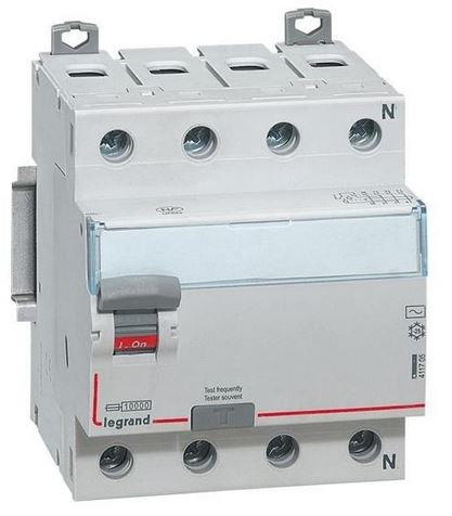30mA Four Pole RCCB