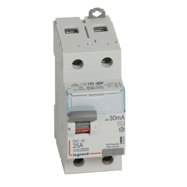 RCD-DX³-ID-2P-230-V-25-A-30-mA-AC-type