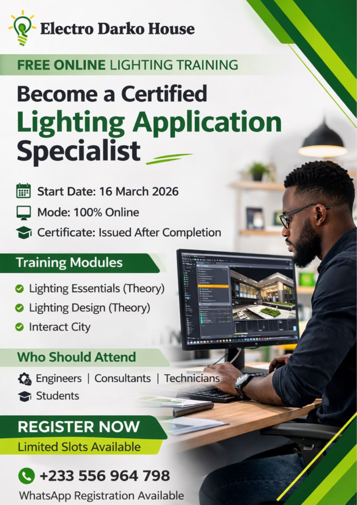 Lighting Training Now In Session.